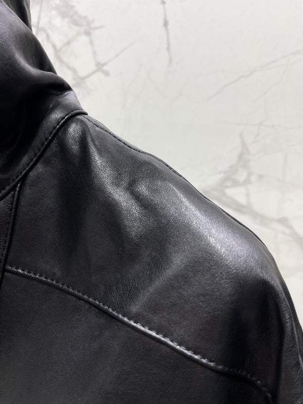 YSL 25S LEATHER JACKET STYLE 169