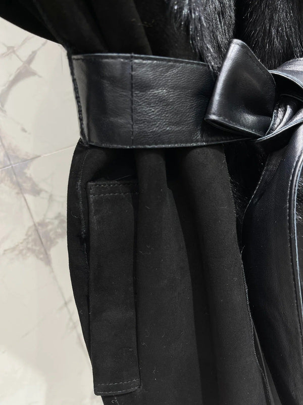 YSL 25S BELTED COAT STYLE 11