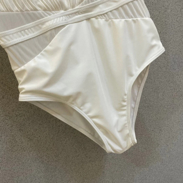 CC BIKINI SWIMSUIT SET IN WHITE 573555
