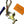 LV Multicolor Dog Key Holder Bag Charm
