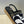 CC 26 Slingback Espadrilles Black Sheepskin Canvas 607462