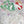 HM 26s Double-sided Scarf 90 White Gray Colorful Mulberry Silk 152368