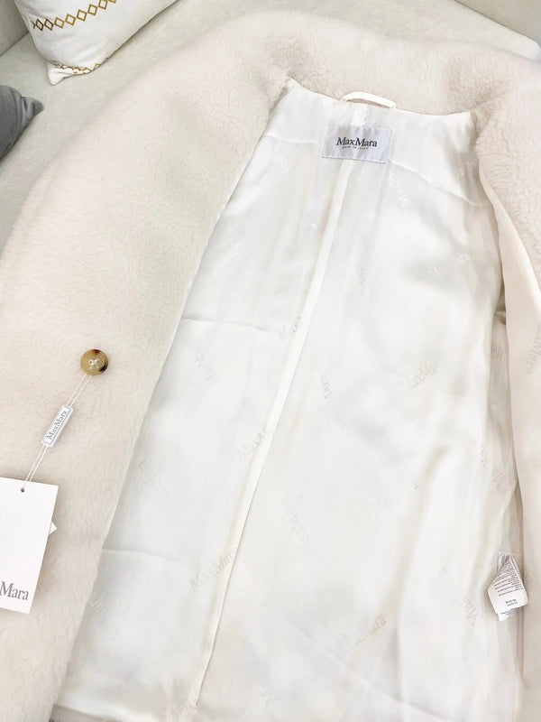 MAX MARA 25S TEDDY SHORT JACKET 078
