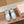 BALLET SHOES IN GRAY LAMBSKIN AND FABRIC ANTI-SLIP RUBBER SOLE