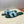 HM 26ss Oran Sandals Blue Fresh Green Suede Cowhide 607210