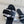 CD 26s Flat Slippers Black White Canvas Rubber 648130