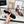 CC 26s Flat Sandals Brown Black Cowhide Patent Leather 183572