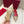 VLOGO SIGNATURE CREPE PINK CALFSKIN FLAT SLINGBACK PUMP