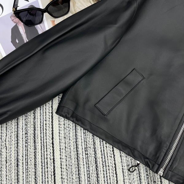 PRADA 25S SHEARLING HOODED JACKET 336