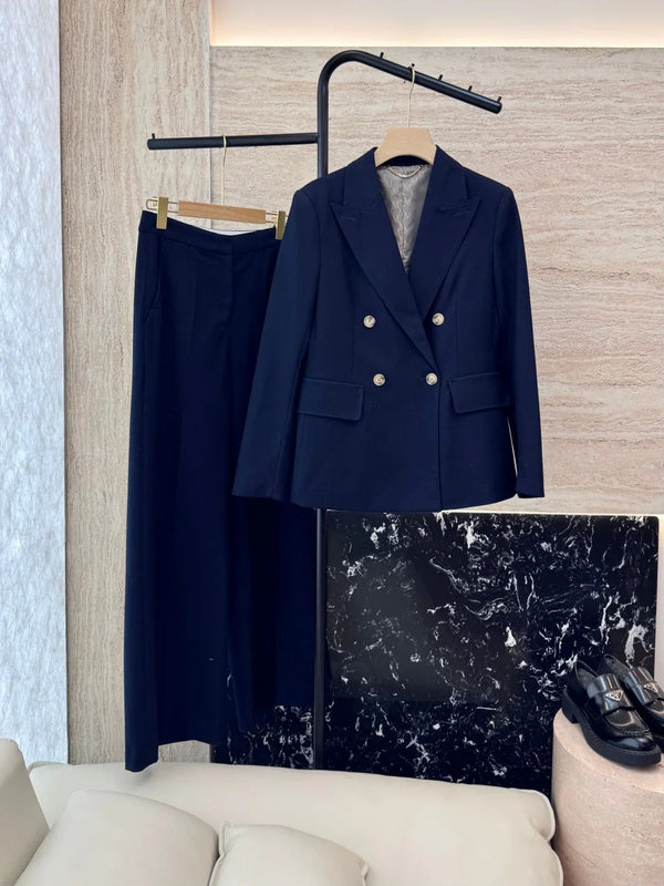 MAX MARA 25S SET VEST BLAZER 013