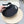 MM FASHION VISOR CAP IN BLACK AND WHITE WITH LOGO TEXT EMBROIDERY