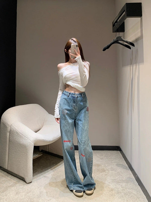 CHANEL 25S DENIM JEANS STYLE 187