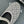 CC Flat Mules 25ss In Grey Embellished With Rhinestones