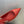 HM 26ss Slingback Flat Red Calfskin 607274