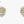 25S TWISTED RIBBED DOUBLE C STUD EARRINGS IN GOLD METAL