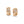 CRUSH DIAMOND PINK GOLD EARRINGS