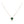 SUN PEDANT PINK GOLD 1 DIAMOND NECKLACE
