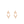 VOLT GOLD DROP EARRINGS