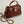 CC Mini Top Handle 18cm Red Leather Gold Hardware