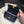 FLAP BAG 20CM GOLD HARDWARE BLACK CALFSKIN