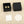 SQUARE CC GOLD EARRINGS