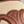SMALL BUCKET CUIR TRIOMPHE 24CM IN STRIPED TEXTILE AND TAN CALFSKIN