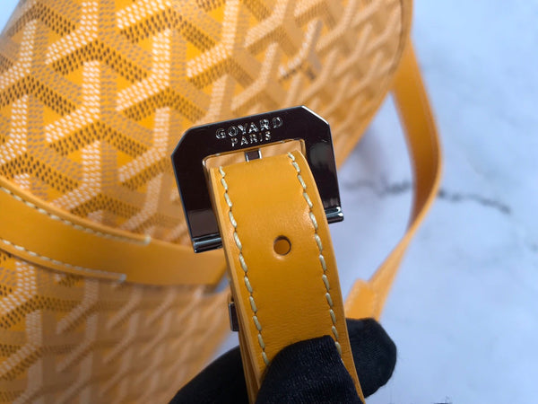 BELVEDERE MM BAG 28CM YELLOW CANVAS