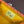 MINAUDIERE TRUNK BAG 17CM ORANGE CANVAS
