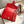 GG Marmont 26.5cm Red Calfskin Gold Hardware