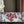 Large CD Book Tote 42cm White and Red Heart Butterfly Embroidery
