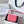 TEEN TRIOMPHE 11CM PINK CALFSKIN