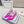 Vlogo Signature Slingback Pink Calfskin