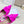 Vlogo Signature Slingback Pink Calfskin