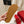 Toile Iconographe Slide Sandal 65mm Red Beige