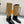 LV Westside Flat High Boot 40mm Black Mix Light Brown Lambskin