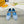 LV Flat Ballerina Light Blue Monogram Jacquard Fabric