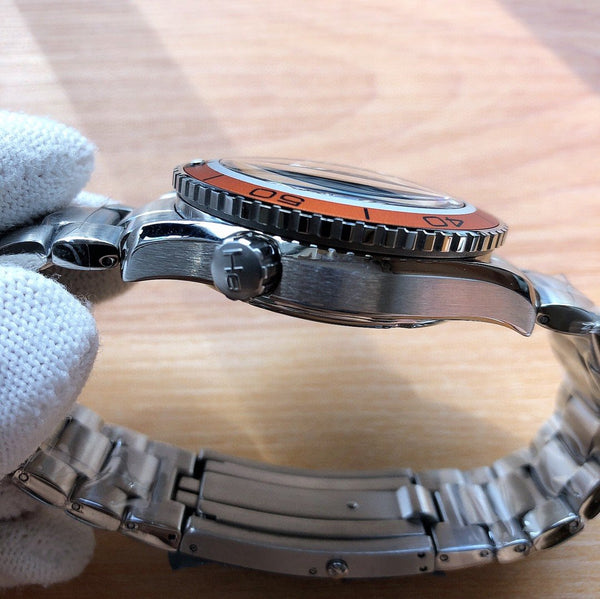 SEMASTER PLANET OCEAN 600 STAINLESS STEEL ORANGE