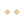VINTAGE CLOVER EARRINGS GOLD