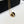 ZERO 1 BLACK CERAMIC DIAMOND PINK GOLD NECKLACE