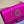 Manolo Capri embellished satin clutch in purple